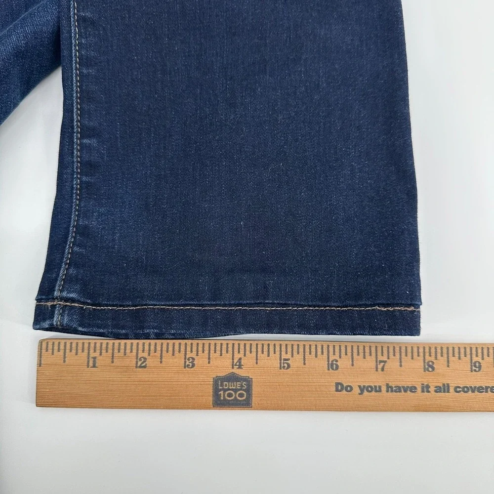 Joe's Jeans Womens 28 Blue Denim Dark Wash Diane Mid-Rise Curvy Bootcut Stretch